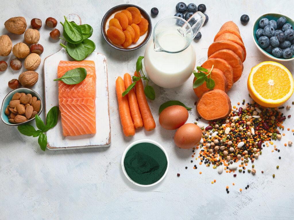 Healthy food for eyes